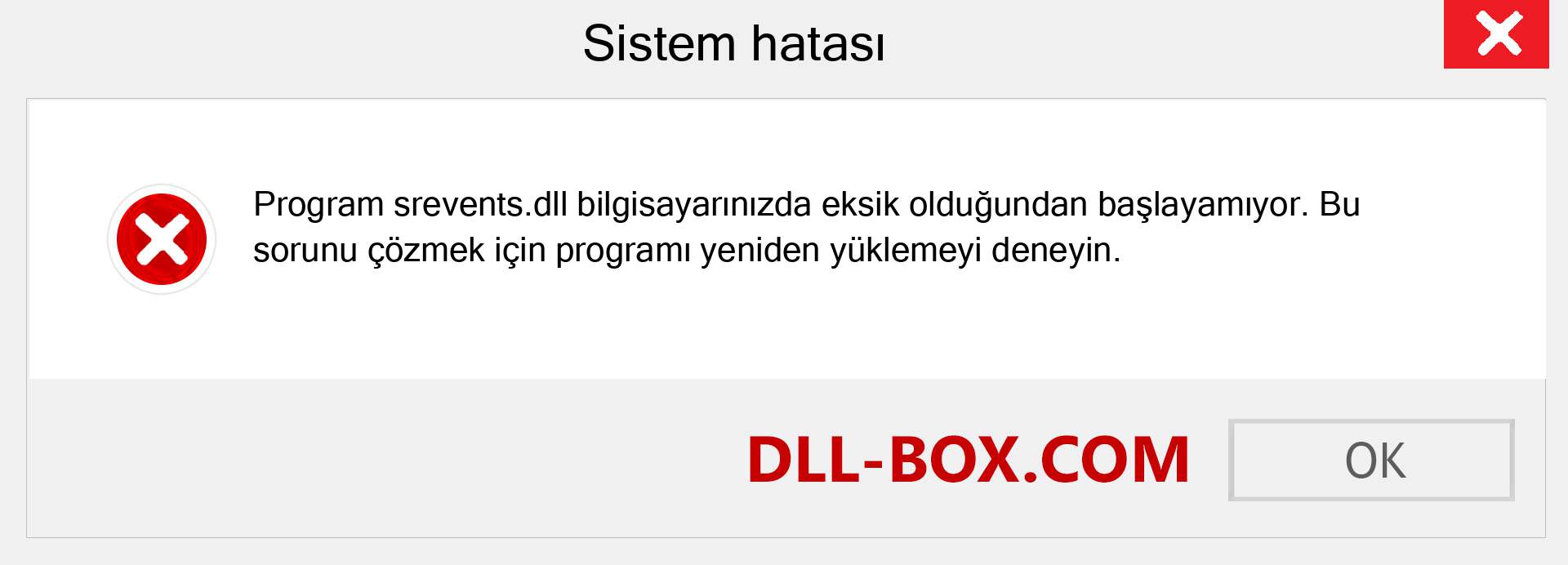 srevents.dll dosyası eksik mi? Windows 7, 8, 10 için İndirin - Windows'ta srevents dll Eksik Hatasını Düzeltin, fotoğraflar, resimler